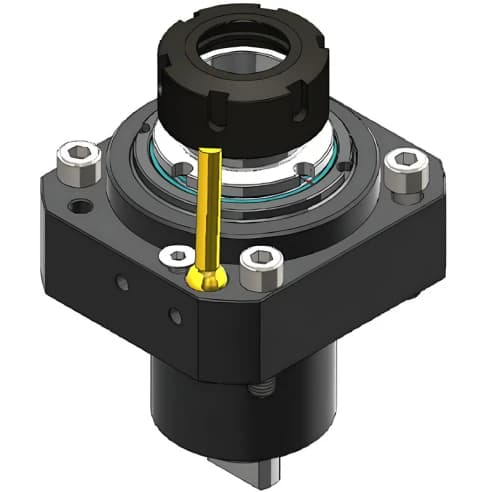 Приводной прямой блок AdvaCUT BMT54, ER-25, T=1:1, RPM=6000, H=77,2 (MIYANO), внеш. СОЖ