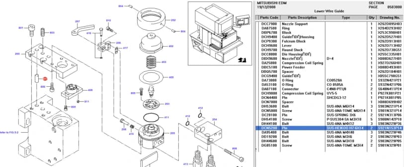 Штифт H7 6x14. Реплика S921N153P14.