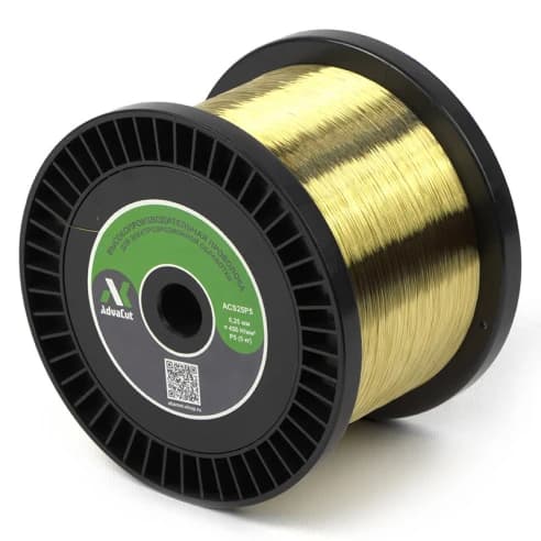 Латунная проволока AdvaCut для электроэрозии, Ø 0,25 мм, σ 500 Н/мм2, катушка P5, 5 кг