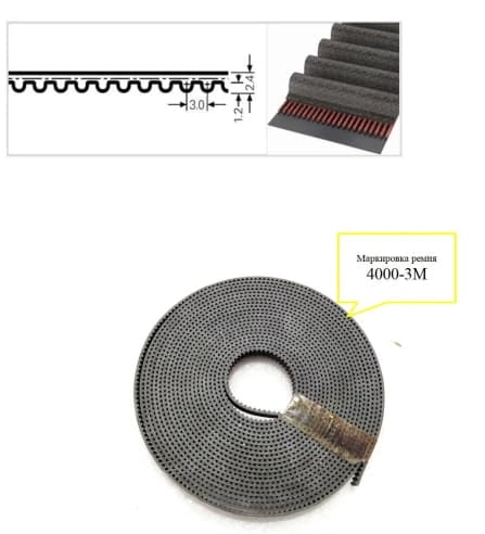 Ремень CNFULO 4000-3M