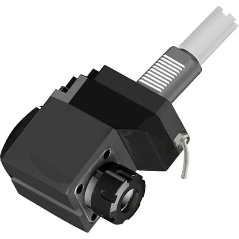 Приводной угловой блок со смещением AdvaCUT VDI40, ER32, T=1:1, RMP=6000, внеш. СОЖ, хвостовик L=117.55мм (HAAS)