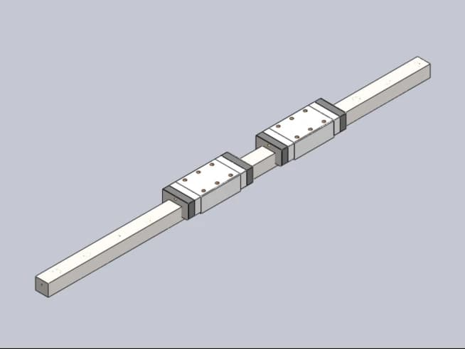 Линейная направляющая 35 х 1020