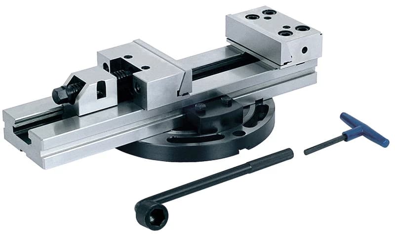 Тиски поворотные прецизионные GT175E-II AdvaCut, 175 x 600 мм