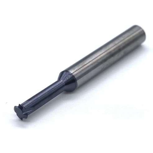 Резьбофреза твердосплавная M8×1.25 AdvaCut, для глубоких отверстий, одновитковая, неполный профиль 60°, покрытие TiCN