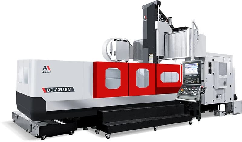 Портальный фрезерный станок с ЧПУ по металлу DC-2018SM, двухколонный, стол 2300х1600 мм