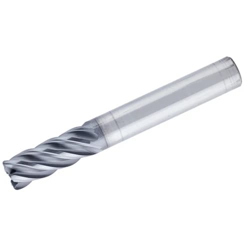 Фреза концевая твердосплавная AMG600-CRCM5-100-025-100-LL, с радиусом при вершине, ØD 10 мм