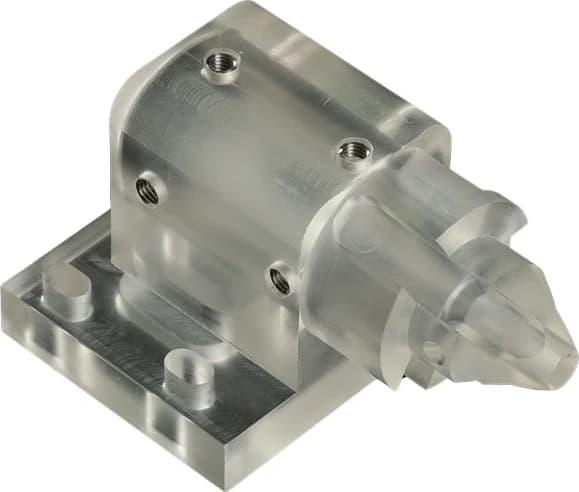 Окончание трубки, оргстекло. Реплика X052B399G51