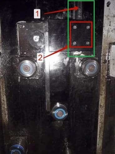 Направляющая ролика натяжения с танкеткой BQ