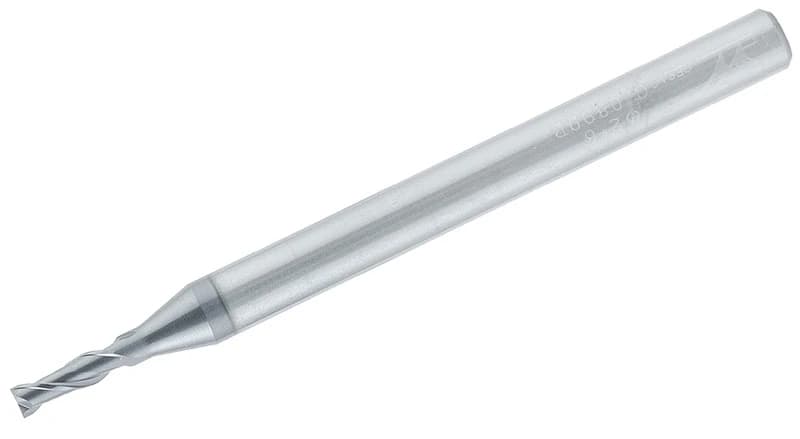 Фреза концевая твердосплавная BNS02-SQCM2-008-002-000, ØD 0,8 мм