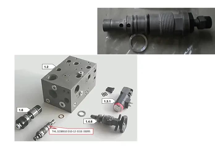 Предохранительный клапан  THL.3238910 D10-12-315E-3309S