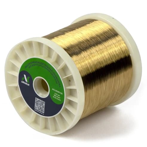 Латунная проволока AdvaCut для электроэрозии, Ø 0,25 мм, σ 1050 Н/мм2, катушка K125, 3,5 кг