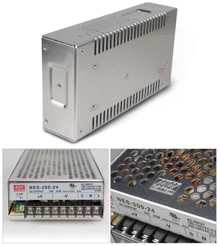 NES-200-24  Блок питания 24 VDC