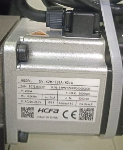 Мотор осей UV HCFA 200W (SV-X2MH020A-N2CA)
