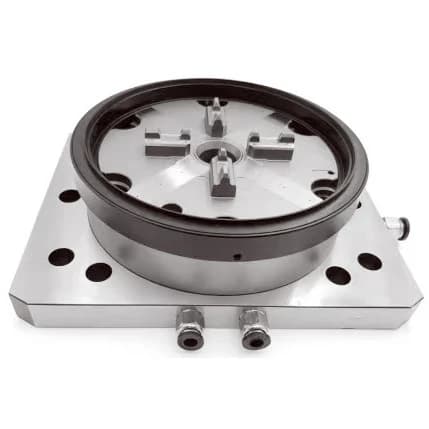 Патрон с базовой плитой, пневматический, ITS-150. Базовая плита 200х160 мм. Реплика ER-024312