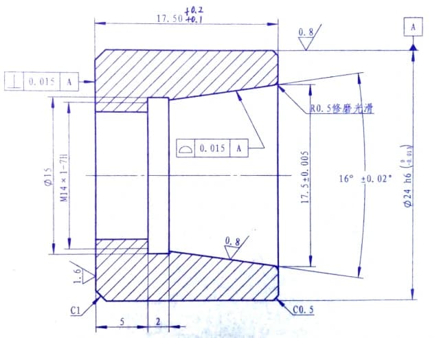Втулка фиксации револьвера MTE3018 (T17-06.300.000-12B)