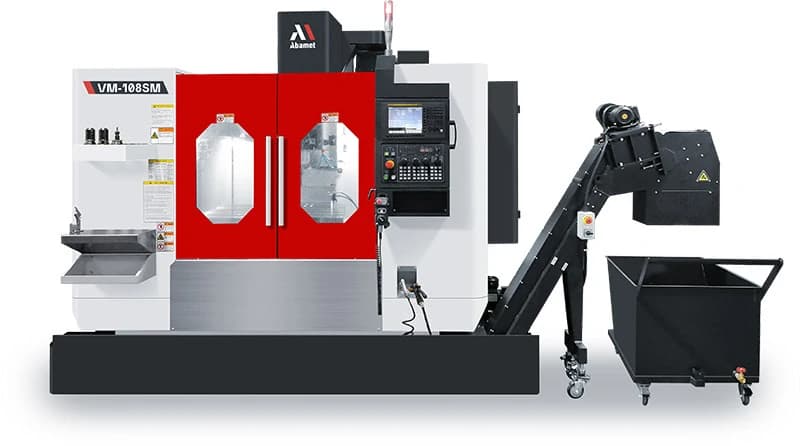Высокоскоростной фрезерный станок с ЧПУ по металлу VM-108SM, стол 1280х600 мм