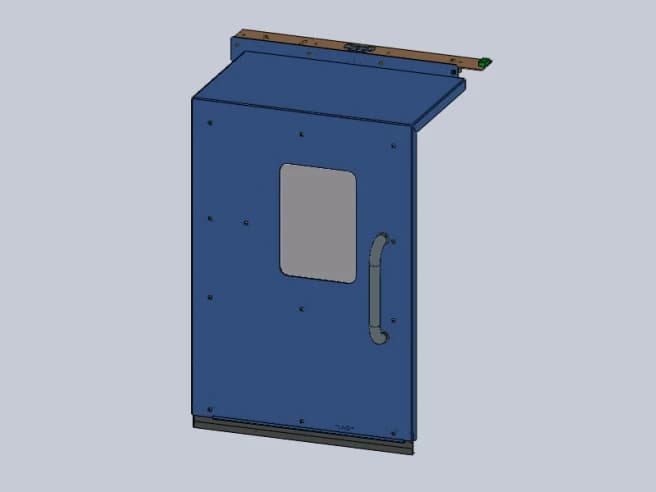 Дверь для станков ST-10/15 без ловителя деталей