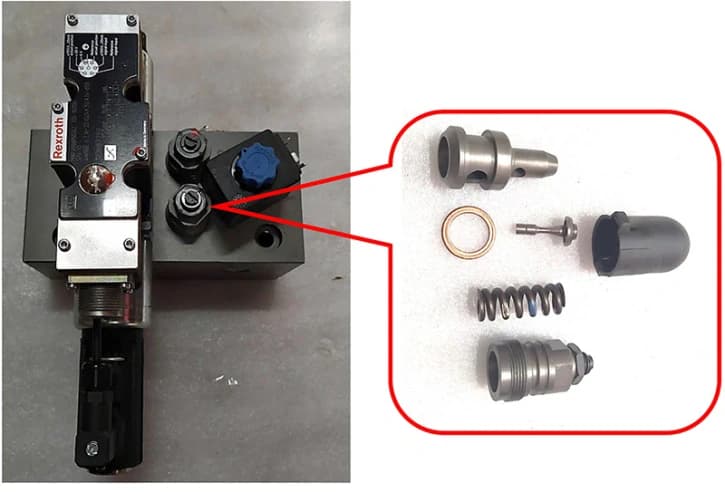 Перепускной регулировочный клапан S6 для станков AMB 150 t