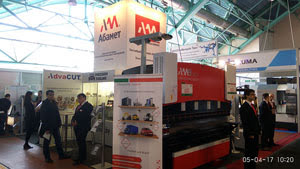 Стенд компании «Абамет» на выставке «Металлообработка-2017» (Минск)