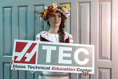 Открытие центра технического обучения Haas (HTEC) в Могилеве (14.04.2016)