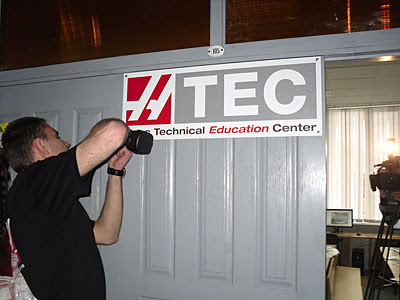 Открытие центра технического обучения Haas (HTEC) в Могилеве (14.04.2016)