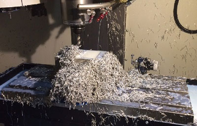 Накопление стружки на вертикально-фрезерном центре