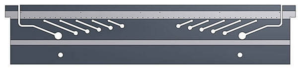 Нижняя балка листогиба SafanDarley E-Brake 300T Dual Drive