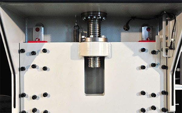 Электромеханический привод верхней балки листогиба Abamet