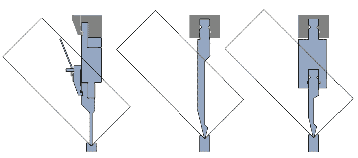 Примеры гибки коробок с высокими бортами