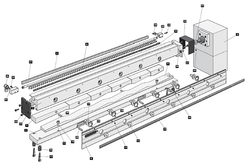 Система крепления Wila New Standard с гидравлическим зажимом матриц и ЧПУ-управляемой системой компенсации прогиба