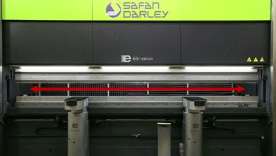 Электромеханический листогибочный пресс (листогиб) SafanDarley E-Brake Ultra