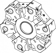 12-позиционная револьверная головка VDI40/BOT