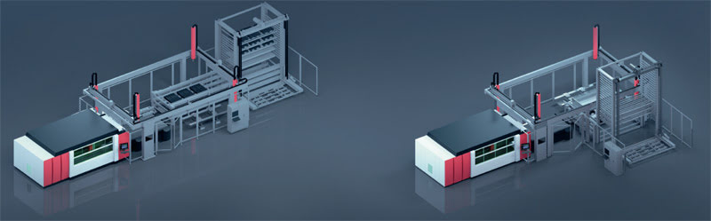 На сегодняшний день существует два типа данной системы для лазерных станков Mitsubishi Electric: LASORTING Light и LASORTING Sort
