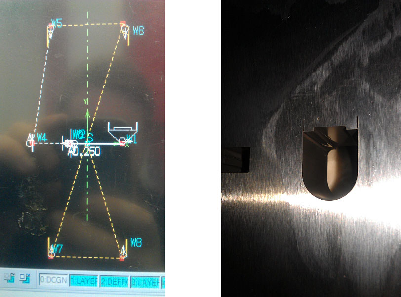 Обработка проволокой (диаметр 0,05 мм)