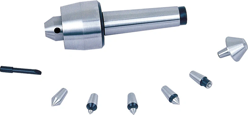 Центр вращающийся высокоскоростной AdvaCut со сменными вставками ⌀83 мм, КМ №5, макс.биение 0,015 мм