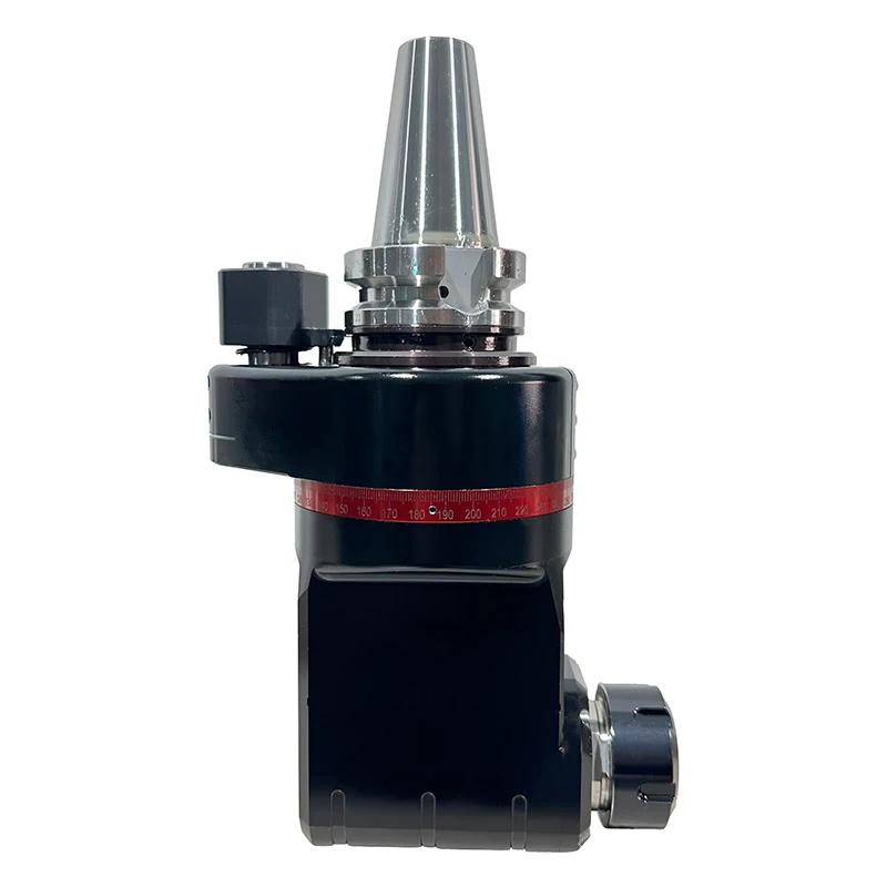 Фрезерная угловая головка ER32M, 6000 об/мин, H=180, SK40 (DIN-69871) 