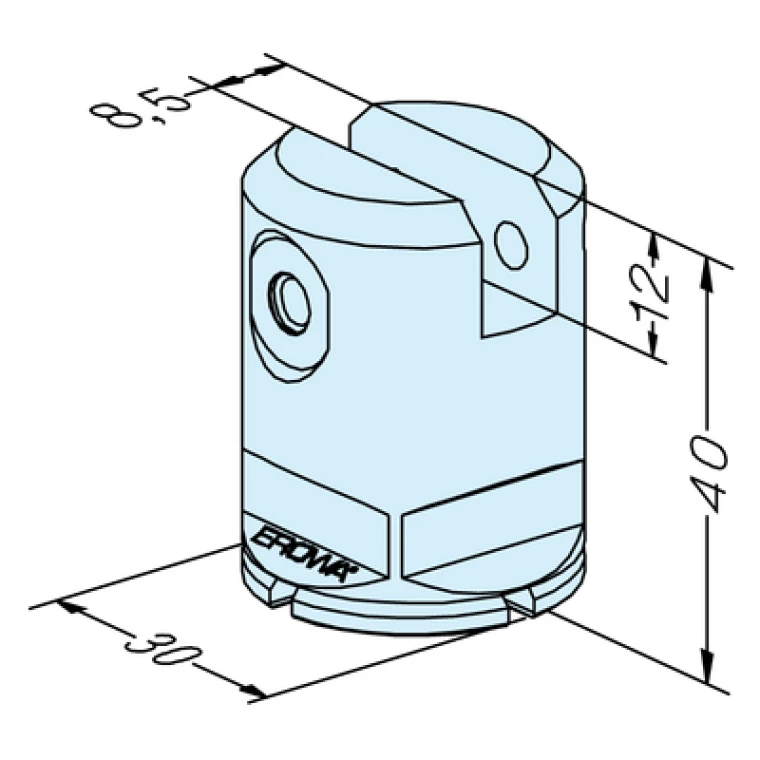 Компактный пазовый электрододержатель ITS Combi, набор 18 шт.