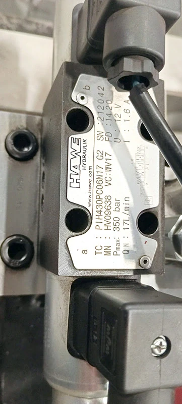 Клапан гидравлический пропорциональный HV09638 (PIH430PC06N17 G2)