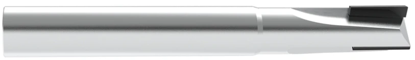 Фреза концевая PCD BAL11-CRFN3-120-040-050, с радиусом при вершине, обниженная шейка, ØD 12 мм