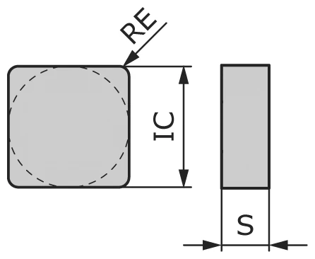 Пластина CBN токарная цельная SNGN120404-CGA8-BN6425