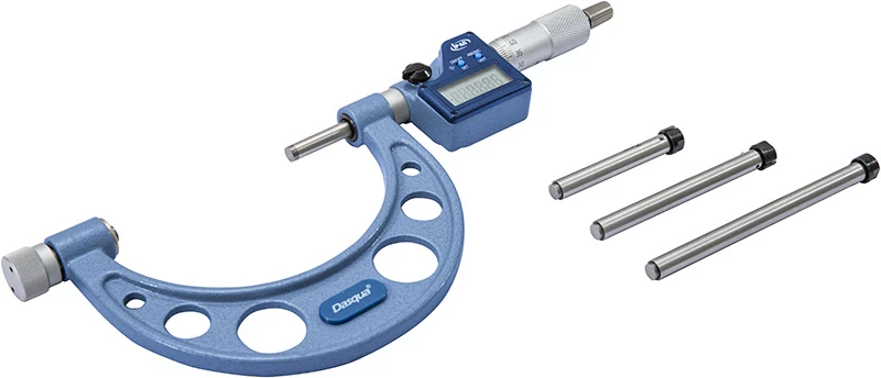 Микрометр цифровой IP65 со сменными измерительными пятками; 300-400мм/12-16"; 0.001мм/0.00005"