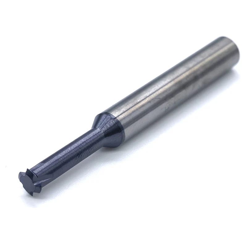 Резьбофреза твердосплавная M12×1.75 AdvaCut, для глубоких отверстий, одновитковая, полный профиль 60° ISO, покрытие TiCN