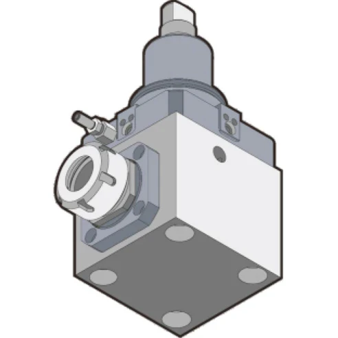 Приводной угловой блок AdvaCUT BMT55, ER25, T=1:1, RMP=5000, внутр. СОЖ