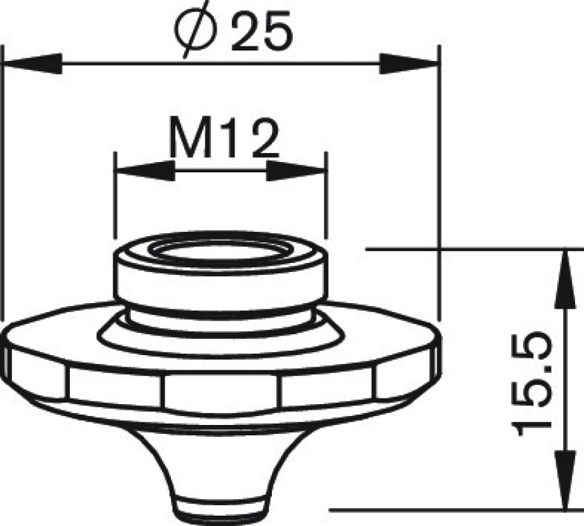 Сопло одинарное Ø2.0 EAB (1373329, TR426-3329X)