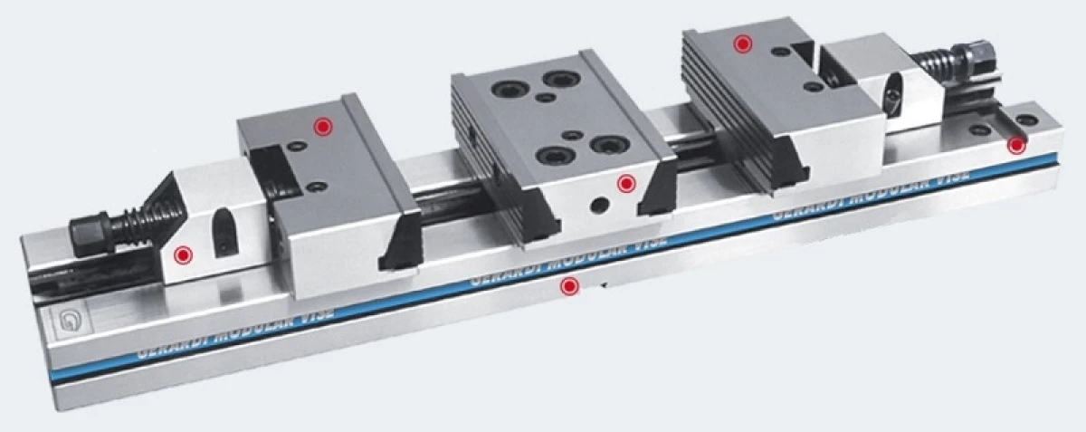 Тиски двухпозиционные, серия XL, 125х100х2 мм, Art. 30