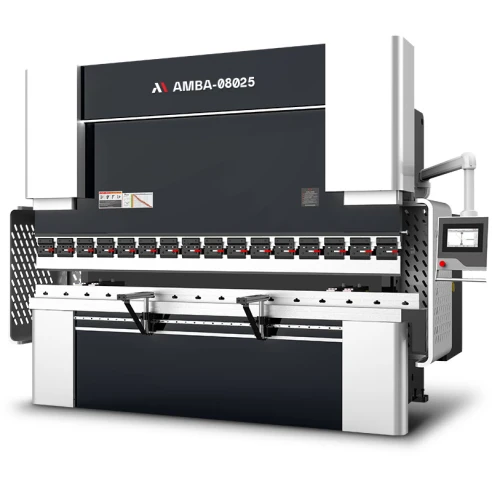 Серво-гидравлический листогибочный пресс с ЧПУ AMBA-08025, 2500 мм, 80 тонн