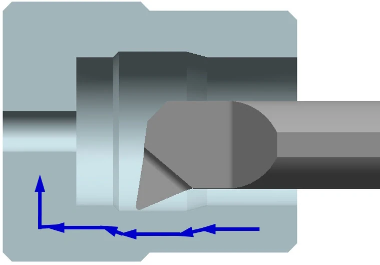 Мини-резец расточной MKPTR-040-080-005-NS