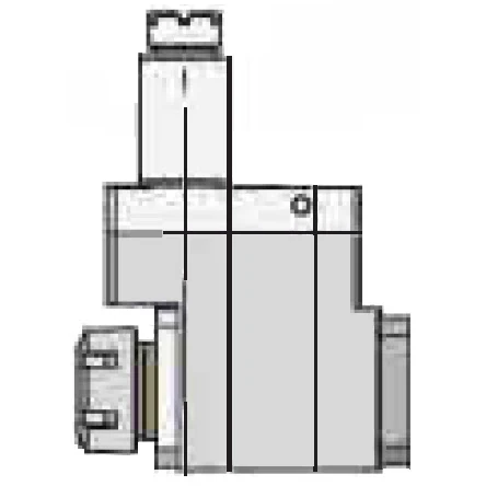 Приводной угловой блок со смещением AdvaCUT VDI30 DIN5480, ER25, T=1:1, RMP=5000, внеш. СОЖ