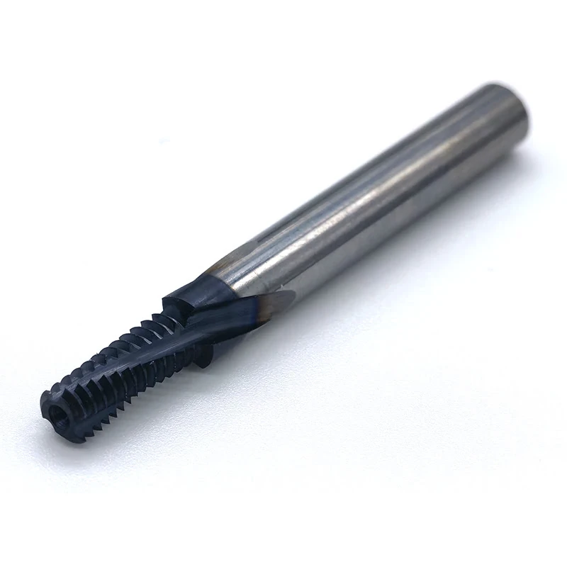 Резьбофреза твердосплавная M3×0.5 AdvaCut, с каналом СОЖ, покрытие TiCN