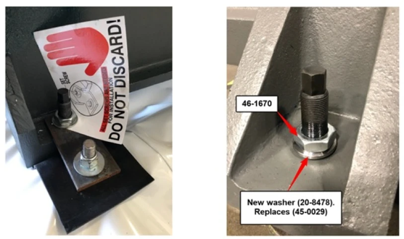 Шайба 1'' ID RADIAL